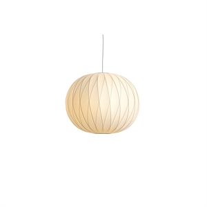 HAY Nelson Ball Crisscross Bubble Taklampe Medium Off-White
