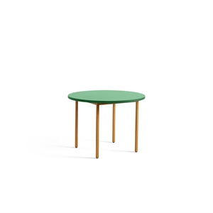 HAY Tofarget Spisebord Ø105 Oker/Grønn Mint