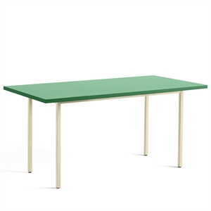 HAY Tofarget Spisebord L160 Elfenben/Grønn Mint