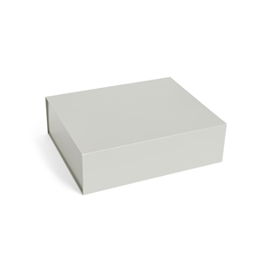 HAY Colour Oppbevaringsboks L Grå