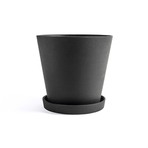 HAY Flowerpot med Skål XXXL Sort