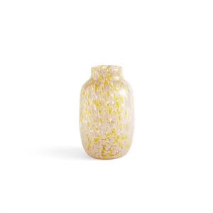 HAY Splash Rund Vase Stor Lys Rosa/ Gul