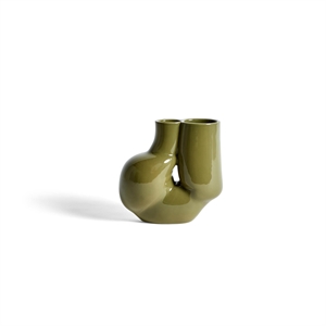 HAY W&S Chubby Vase Olivengrønn