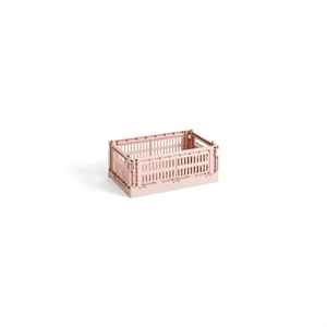 HAY Colour Crate Oppbevaringsboks Liten Blush