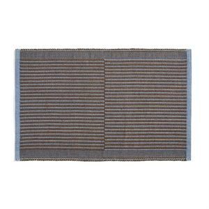 HAY Tapis Matte 60x95 Kastanje/ Blå