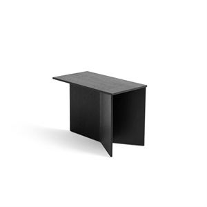 HAY Slit Wood Coffee Table Avlangt Sort