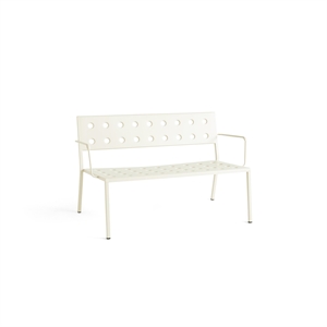 HAY Balkongbenk med Armlener Beige