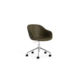 HAY AAC253 Svingstol med Hjul Aluminium/ Sense Forest