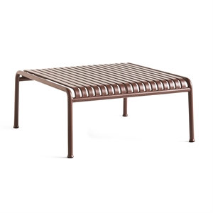 HAY Palissade Lavt Bord 82x86 Jernrødt