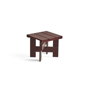 HAY Crate Low Table Jernrød