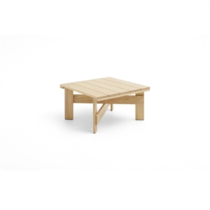 HAY Crate Low Coffee Table Lakkert Furu