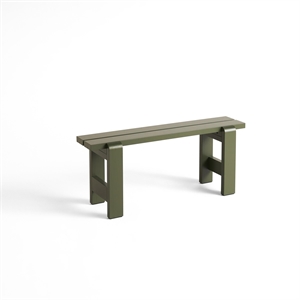 HAY Weekday-benk L111 x H45 Olivengrønn