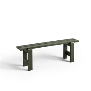 HAY Weekday-benk L140 x H45 Olivengrønn