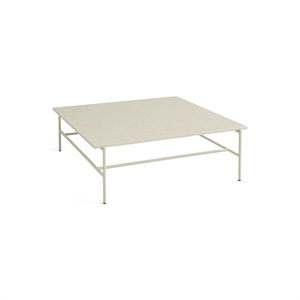 HAY Rebar Salongbord Stor Beige Marmor