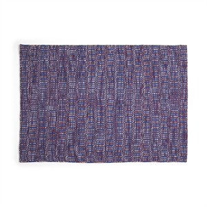 HAY Radioteppe 140x200 Rød/ Blå