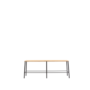 Frama Adam Benk L120 Sort/Eik