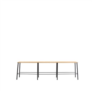 Frama Adam Benk L160 Sort/Eik