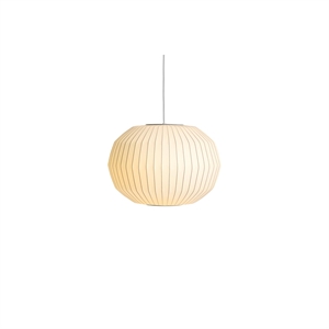 HAY Nelson Angled Sphere Bubble Taklampe Liten Off-White