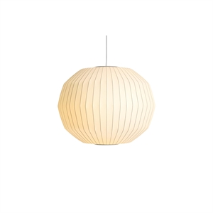HAY Nelson Angled Sphere Bubble Taklampe Medium Off-White