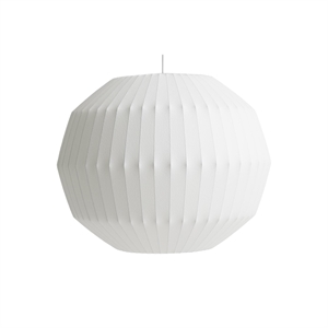 HAY Nelson Angled Sphere Bubble Taklampe Stor Off-White