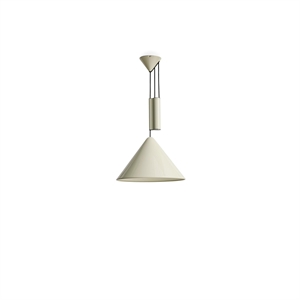 HAY Compass Taklampe Justerbar Ø43 Oyster Hvit