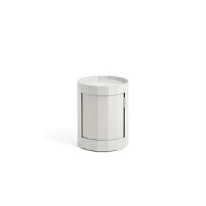 HAY Facet Sidebord Lavt Tåkete Grå