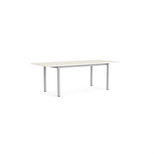 HAY Annex Overhang Spisebord L220 Bomull Kremfarget/ Aluminium