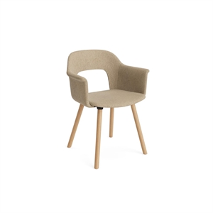 HAY Layout 224 spisestol med armlener Sand/eik