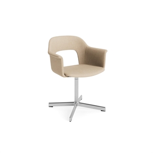 HAY Layout 234 spisestol med armlener og svingbar Metaphor 035/ Aluminium