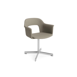 HAY Layout 234 spisestol med armlener og svingbar Naveli 133/ Aluminium