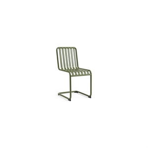 HAY Palissade Cantilever Chair Olivengrønn