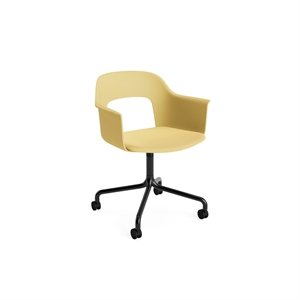 HAY Layout 263 Spisestol med Armlener og Svingbar Relate 431/ Sort