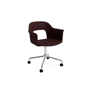 HAY Layout 264 Spisestol med Armlener og Svingbar Vidar 693/ Aluminium