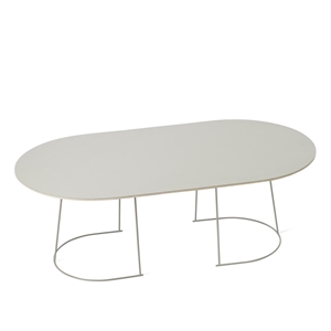Muuto Airy Sofabord Grå Stor