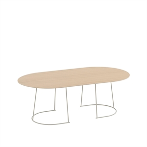 Muuto Airy Salongbord Stor Lakkert Eik/ Off White