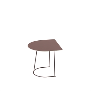 Muuto Airy Salongbord, Plomme, Halv Størrelse