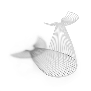 Furniture Copenhagen Angel Barkrakk Hvit