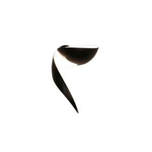 Serge Mouille Flame Vegglampe Liten Sort