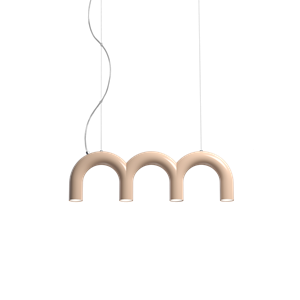 Oblure Arch Triplette Taklampe Naken