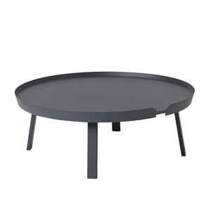 Muuto Around Coffee Table Antrasitt Ekstra Stor
