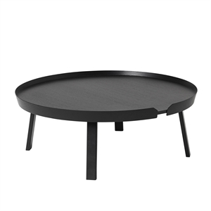 Muuto Around Coffee Table Sort Ekstra Stor