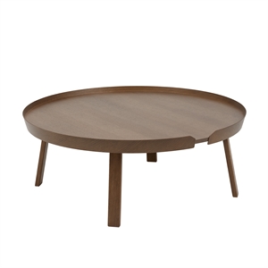 Muuto Around Coffee Table Brun Ekstra Stor