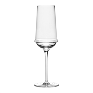 Serax Dune Champagneglass Transparent
