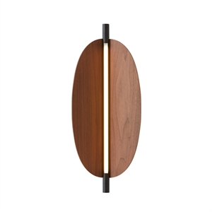 TOOY Thula 562.41 Vegg-/ Taklampe Beige/ Nikkel/ Valnøtt