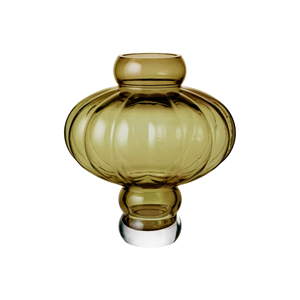 Louise Roe Ballong 08 Vase Olivengrønn
