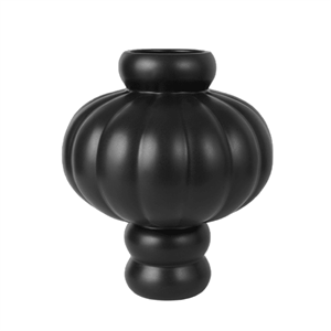 Louise Roe Ballong 03 Vase Blekk Svart