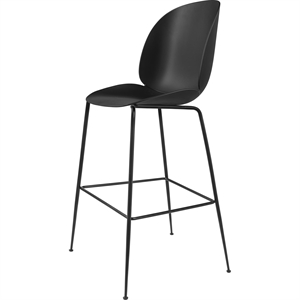 GUBI Beetle Barkrakk H75 Sort Base Matt Sort