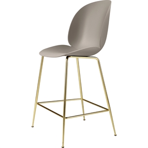 GUBI Beetle Barkrakk H65 Konisk Base Messing Matt/ Ny Beige