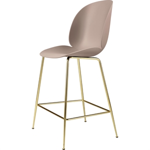 GUBI Beetle Barkrakk H65 Konisk Base Messing Matt/ Søt Rosa