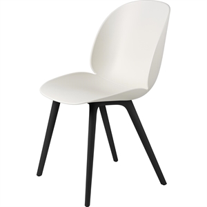 GUBI Beetle Spisestol Sort Base/ Hvit